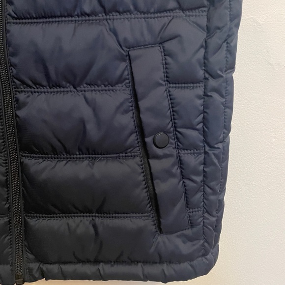 Zara Navy Blue Puffer Vest - Picture 5 of 13